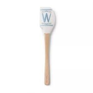 NEW Sur La Table Monogram Silicone Head Spatula Letter "W"